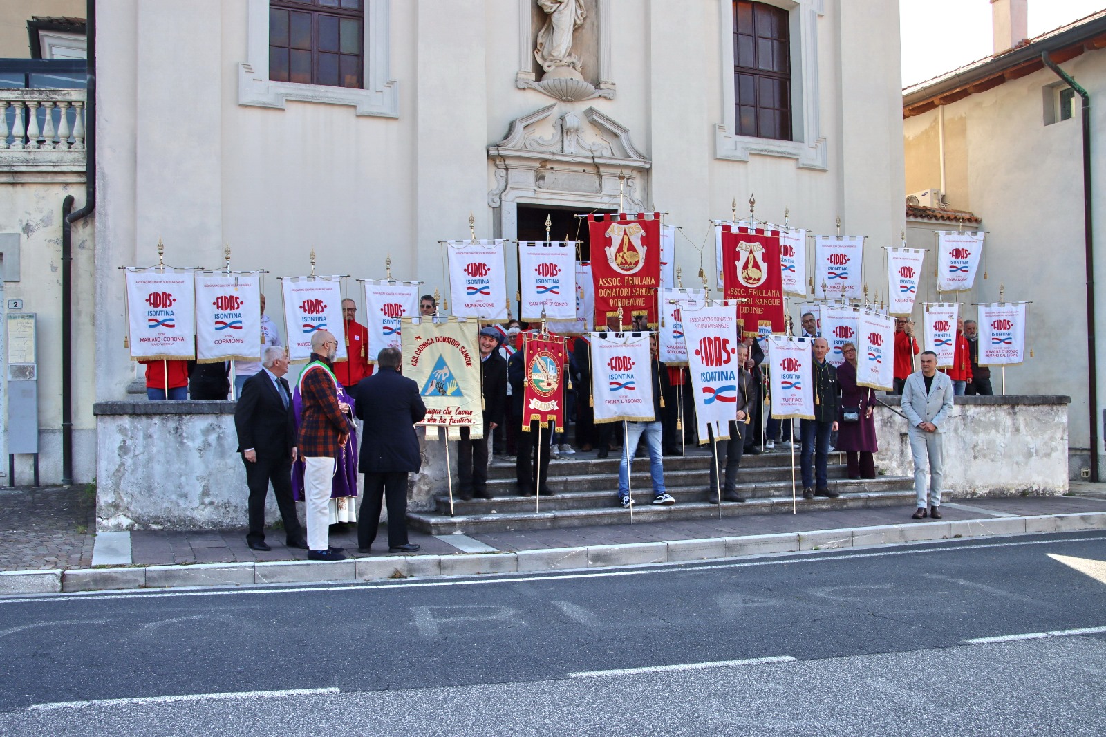 Immagine per «Donatori di sangue sono pontefici di vita»: Farra fa da cornice alla VII Festa di Fidas Isontina