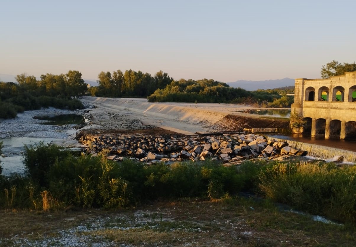 Legambiente richiama l'attenzione sull'Isonzo, «si garantisca il flusso minimo». Consorzio già in allerta