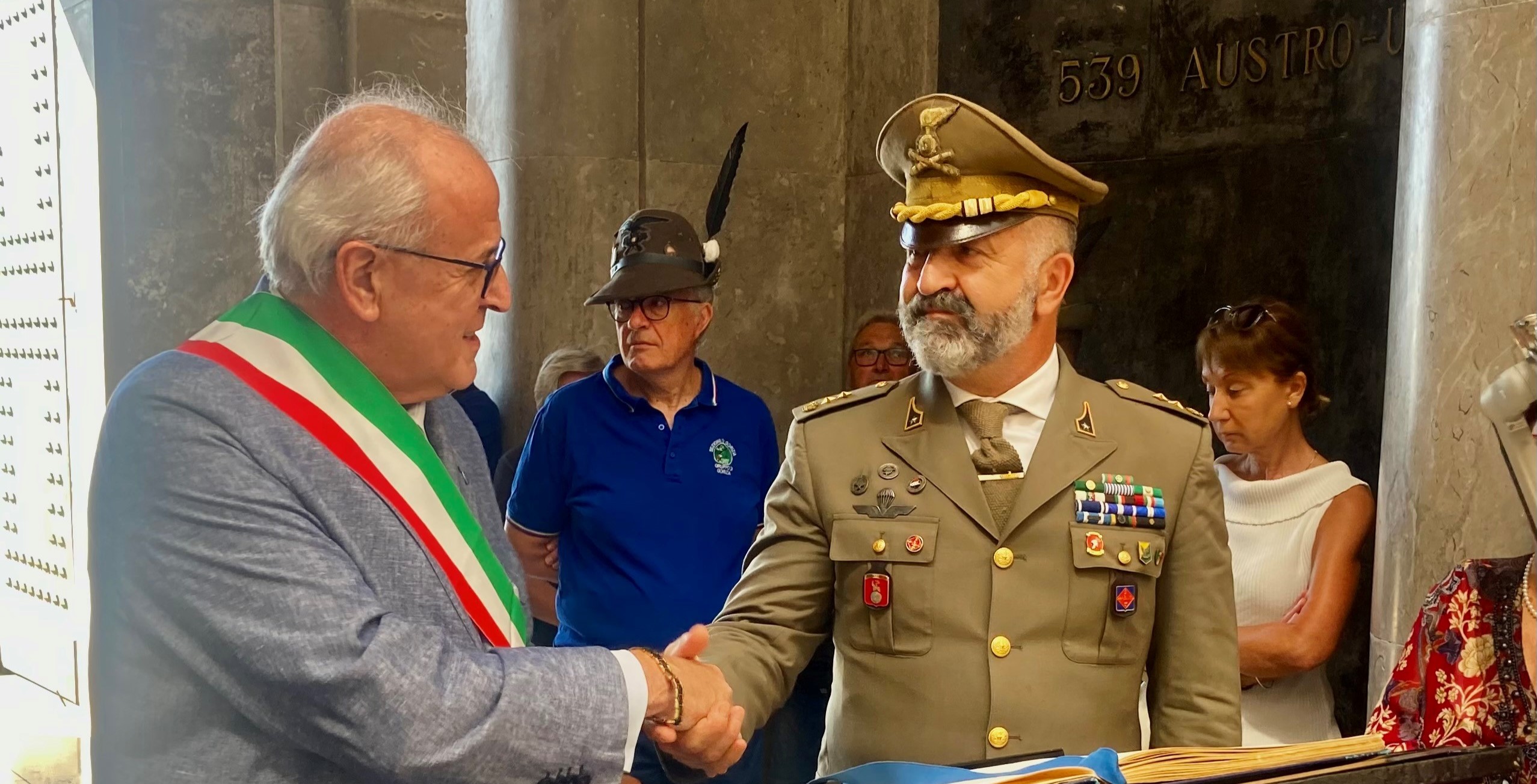 Fotonotizia - A Oslavia la commemorazione della 'Presa di Gorizia'