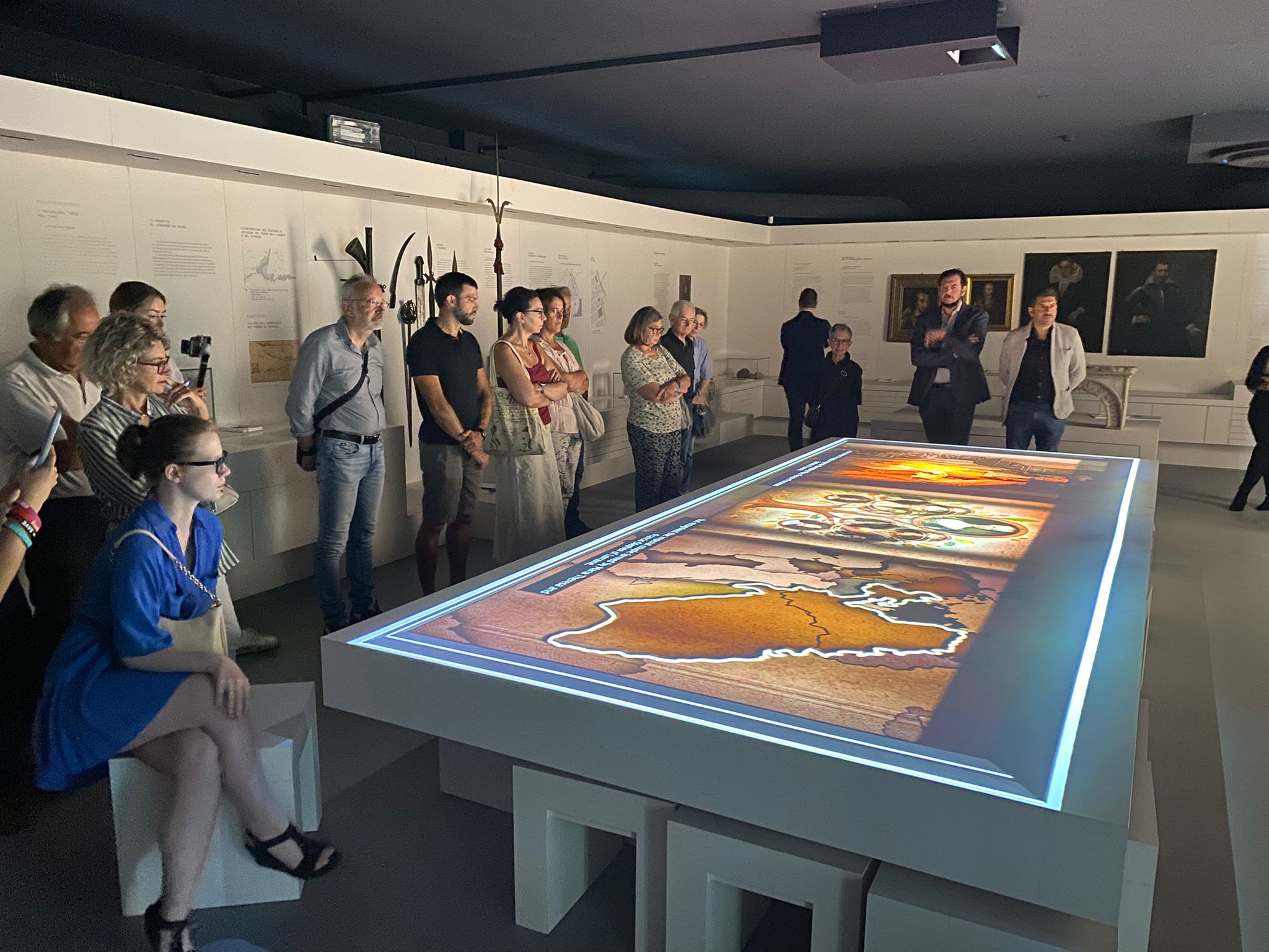 Gradisca rilancia il Museo civico documentario, nuovi proiettori e aggiornata la Sala Novecento