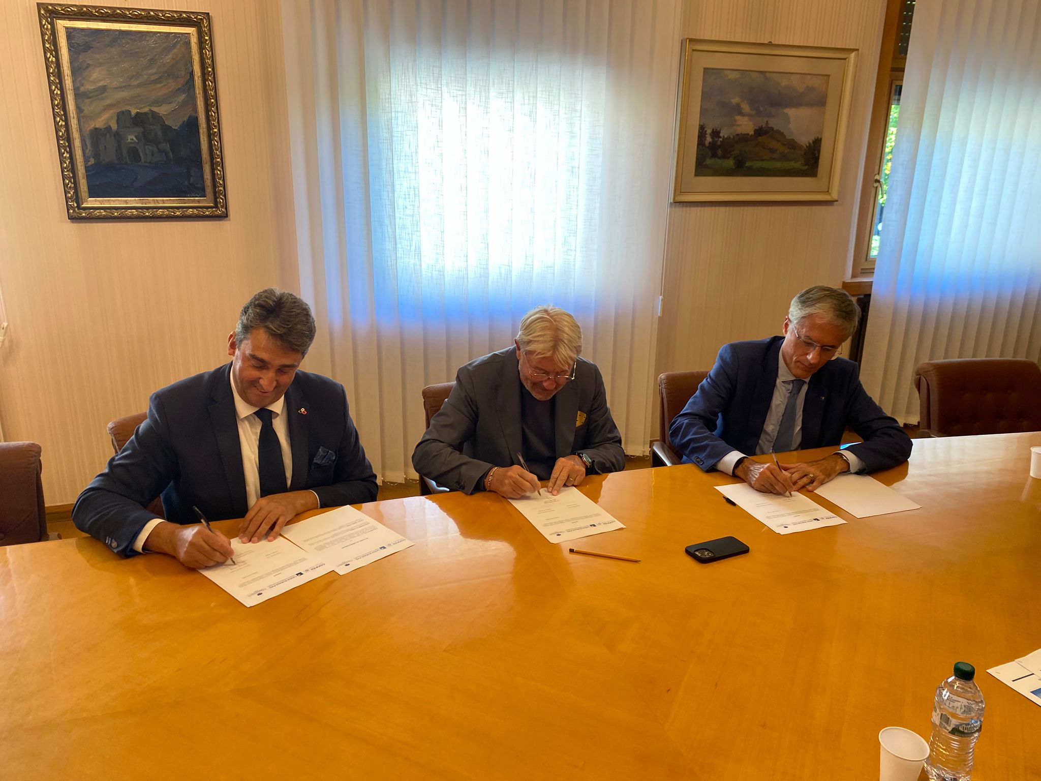 5milioni di euro per far crescere il terziario goriziano: rinnovata la convenzione tra Confcommercio, Cassa Rurale FVG e Confidi Venezia Giulia