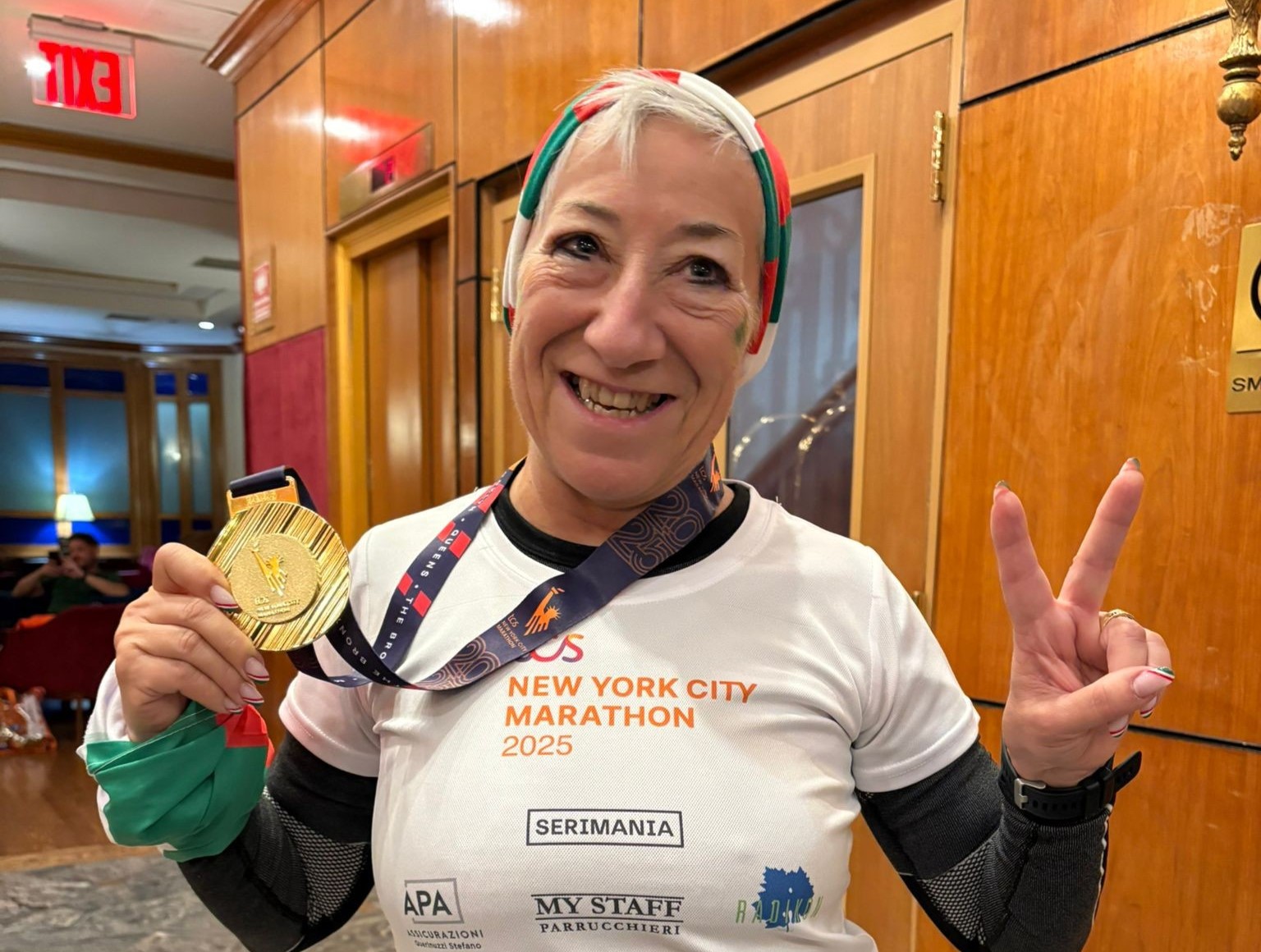 La goriziana Daniela Porta conclude la maratona di New York: «Adrenalina pura»