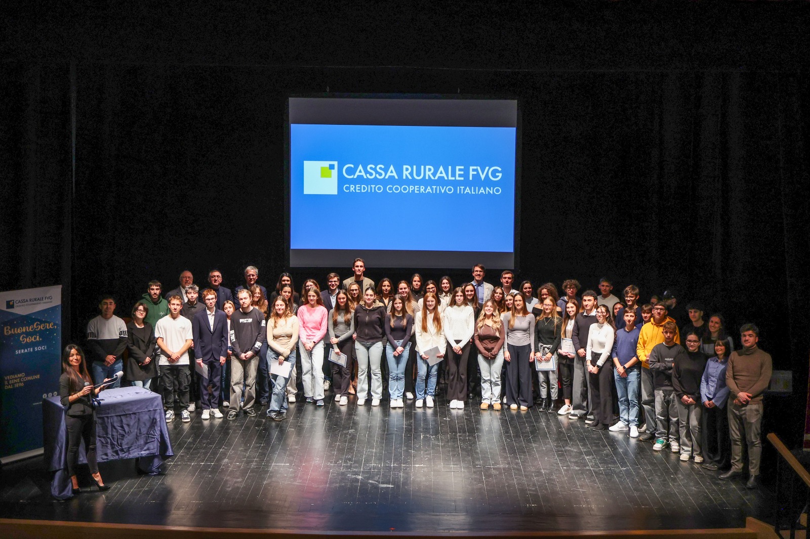 Immagine per Cassa Rurale FVG premia il merito scolastico: storie e progetti delle nuove generazioni