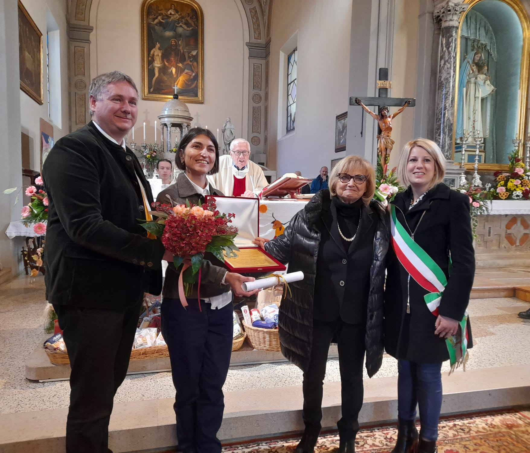 Immagine per Elisa Menon premiata in Borgo San Rocco, «io qui sempre accolta»