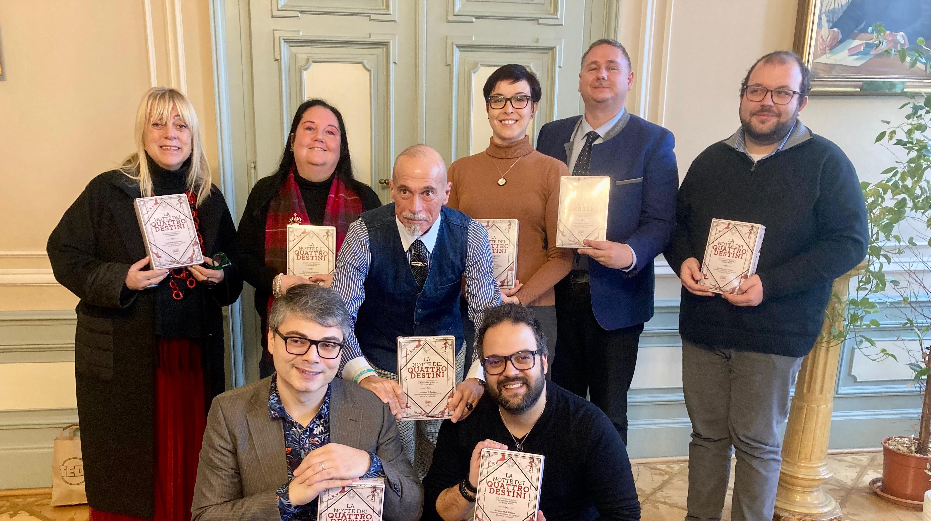 Immagine per Il gioco da tavolo che fa scoprire Gorizia: 'La notte dei quattro destini' porta storia e Grande Guerra in tre lingue