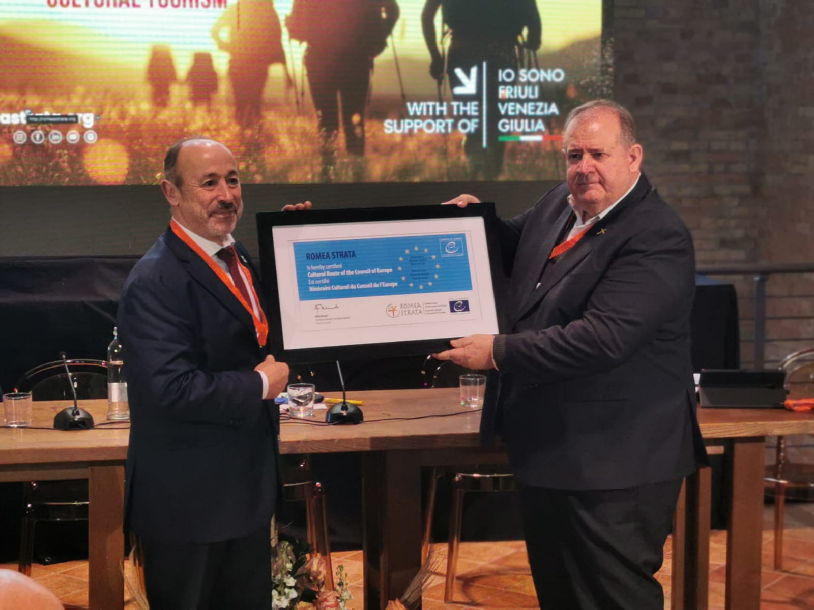 Immagine per La Romea Strata diventa Itinerario Culturale del Consiglio d'Europa: ad Aquileia il punto sul futuro