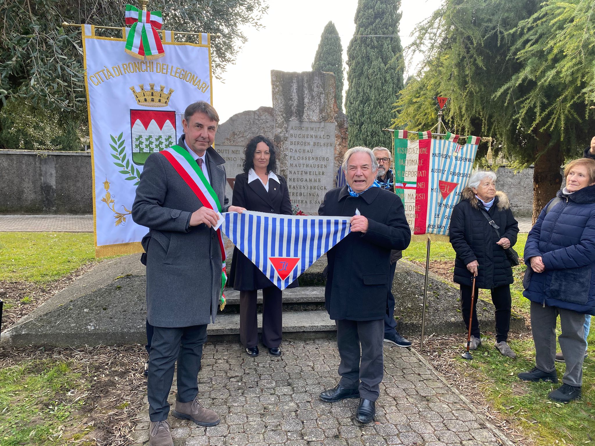 Immagine per Ronchi dei Legionari ricorda i propri deportati «non per dolore, ma per scelta»