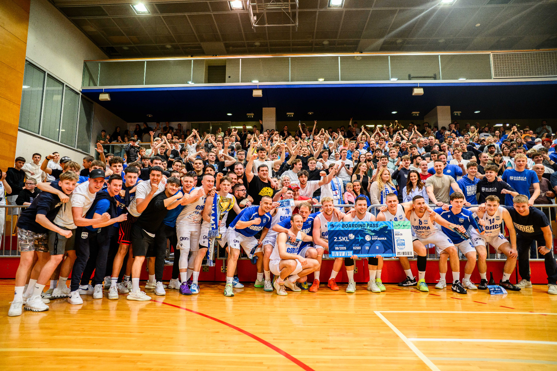 Immagine per Il Basket Gorica si guadagna un posto in prima divisione