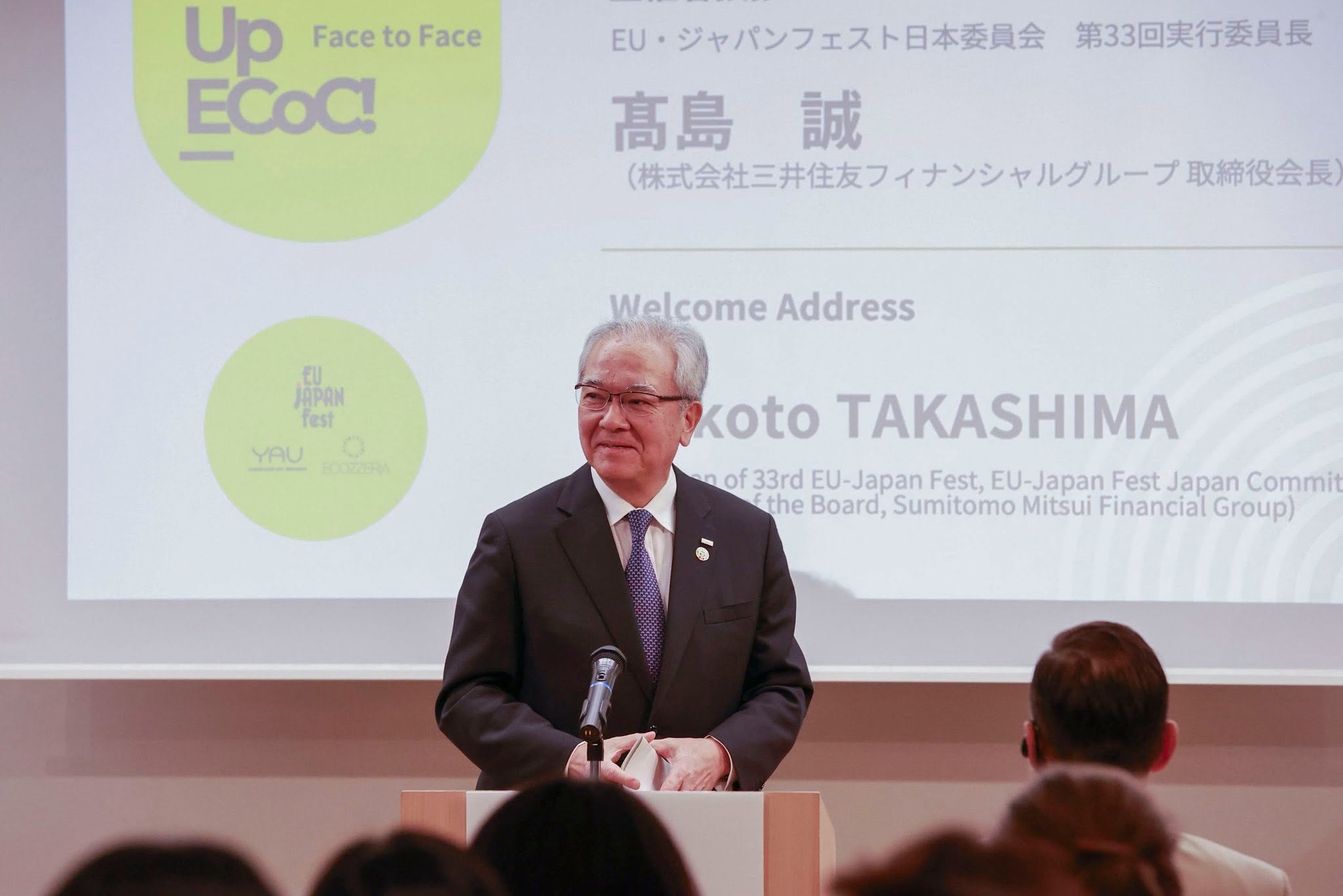 Da Tokyo a Nova Gorica e Gorizia: arriva Takashima, presidente di EU-Japan Fest