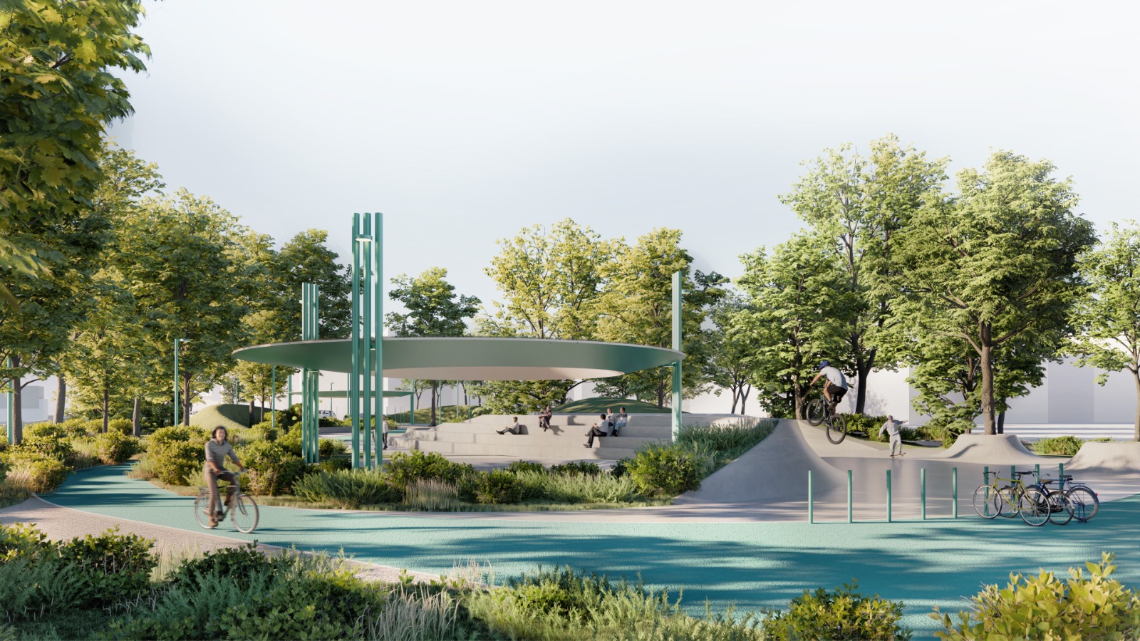 Una rete ciclopedonale che attraversa Sant’Anna con spazi inclusivi: ‘Eco di Confine’ convince la giuria 