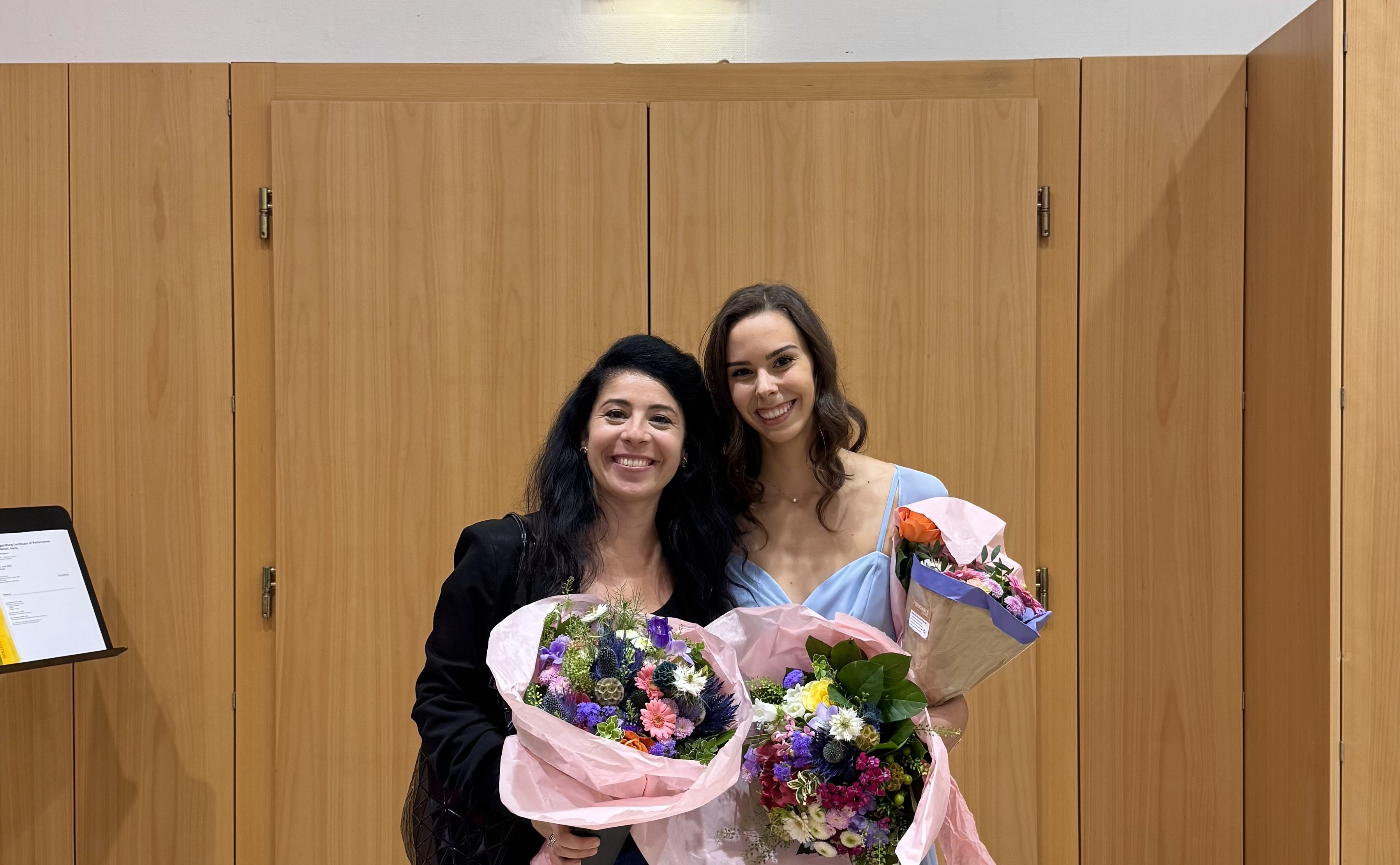 Immagine per Da Monfalcone a Vienna, l'arpista Anna Pilleroni racconta: «Città che dà stimoli, ora guardo ai progetti futuri»