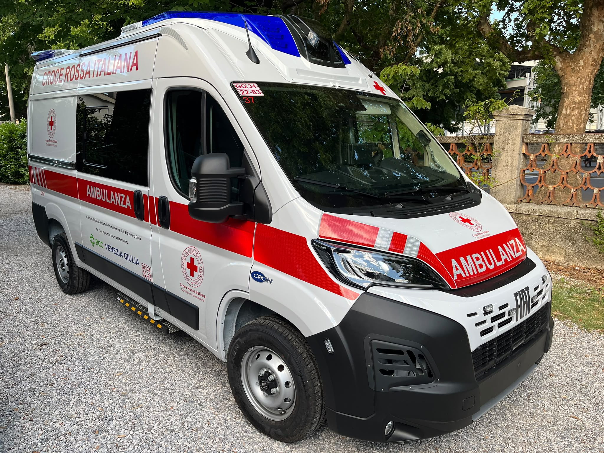 Immagine per Una nuova ambulanza per la Croce Rossa di Monfalcone: entra in servizio da mercoledì 22