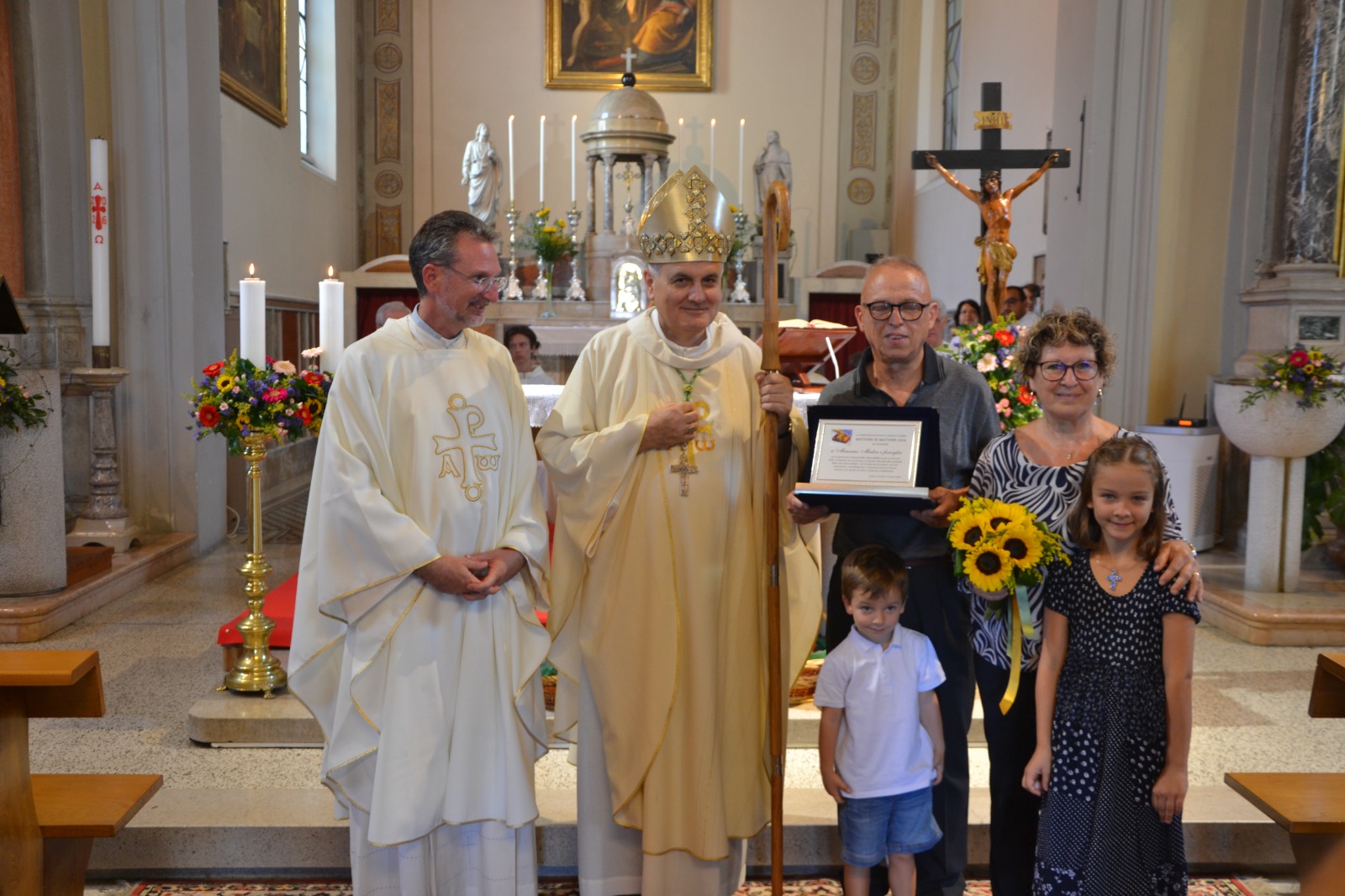 San Rocco, festa patronale nel segno della carità: il Premio Mattone su Mattone a Maurino Meden