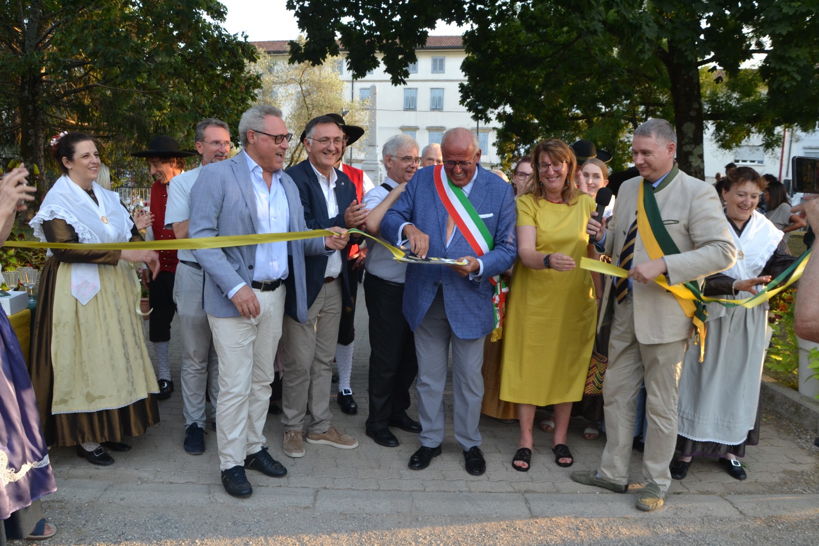 Immagine per Taglio del nastro per la 526esima Sagra di San Rocco: «Preservare il volontariato, sono i nostri valori»