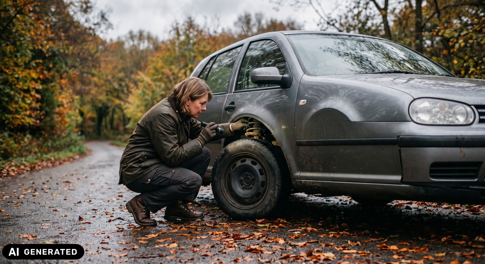 Immagine per Auto usata in autunno perché conviene controllare anche gli ammortizzatori