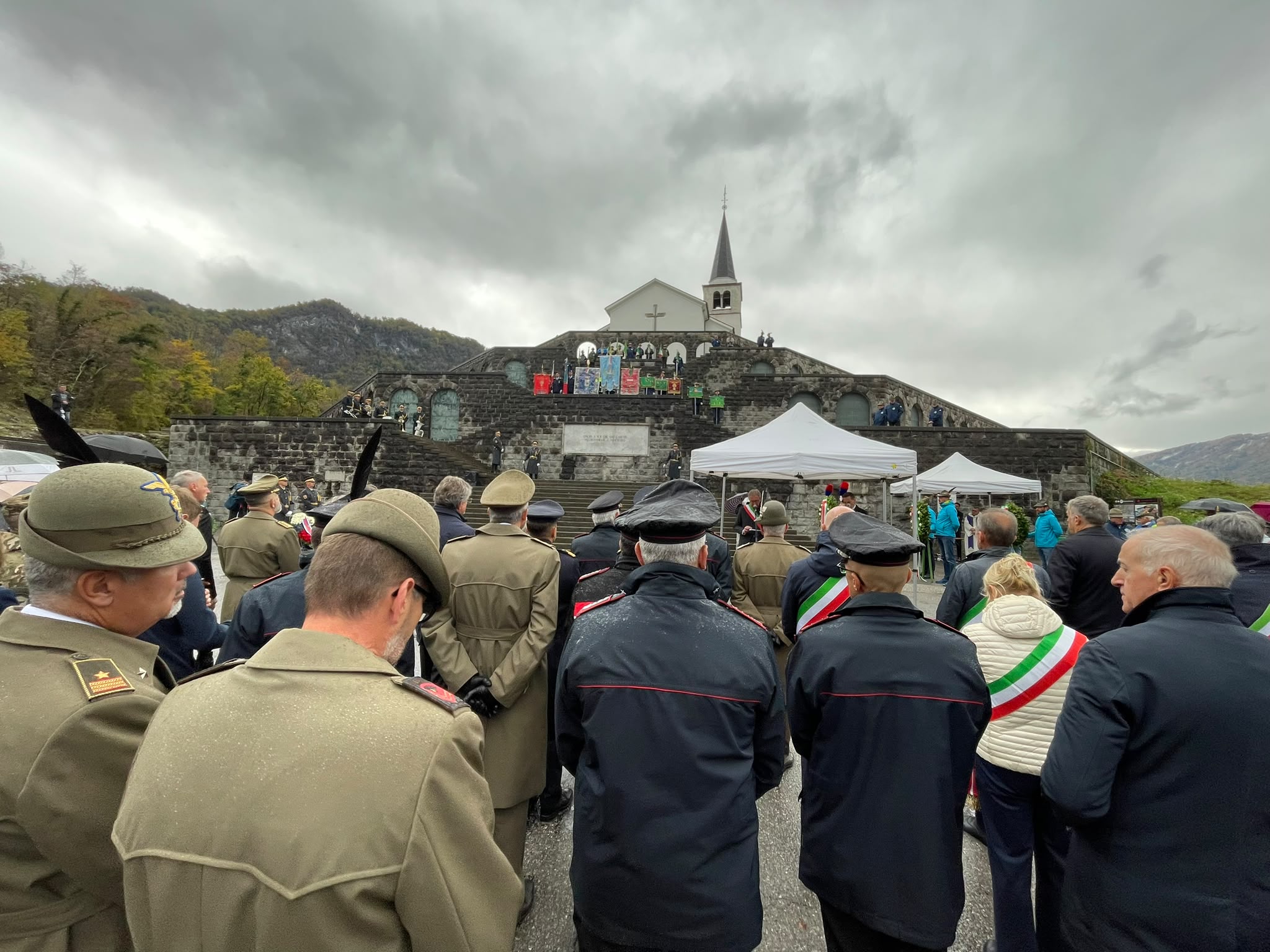 Caporetto, Italia e Slovenia unite nel ricordo dei caduti al Sacrario di Kobarid