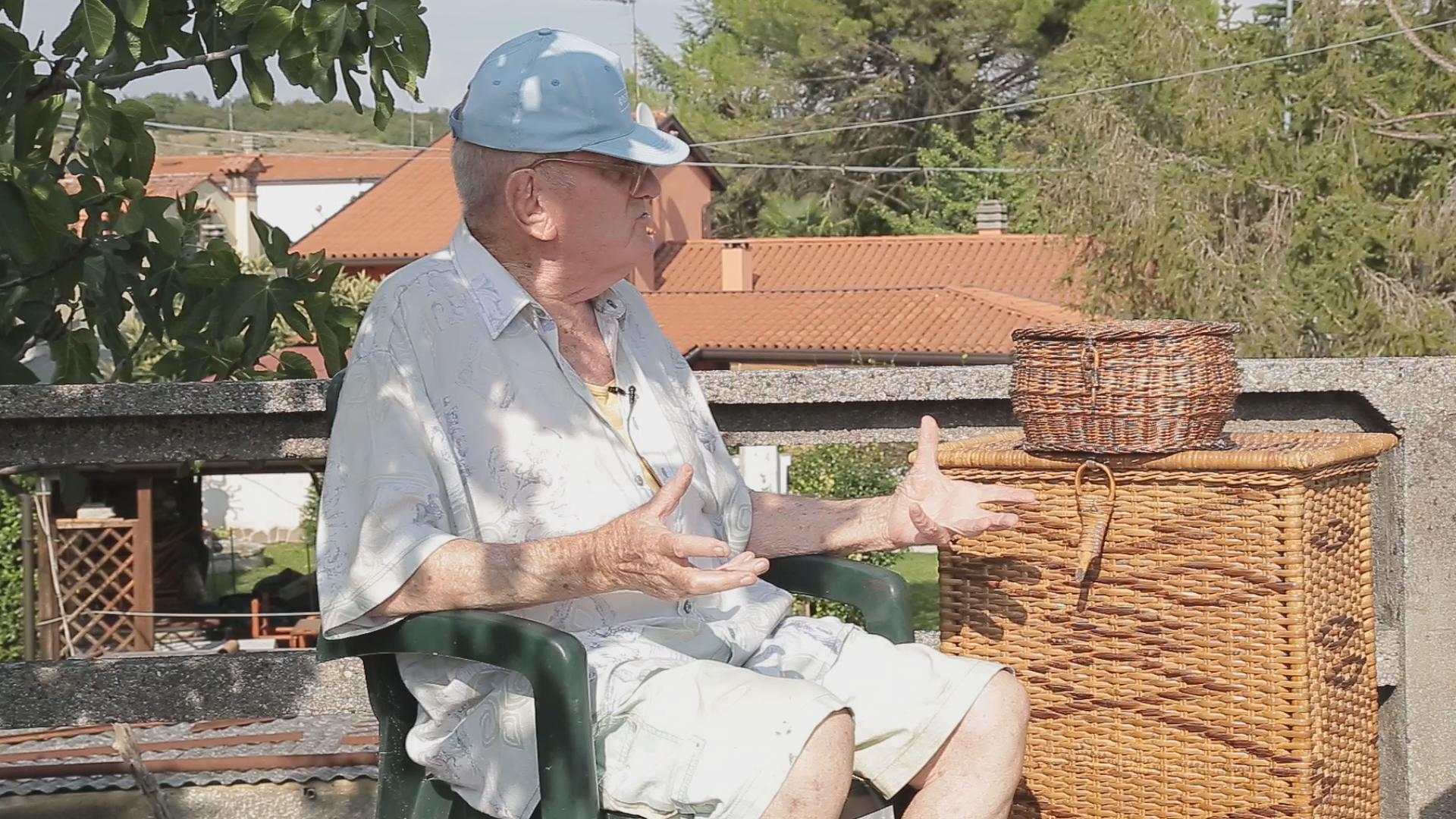 Immagine per Luciano Furlan, l'ultimo cestaio di Fogliano