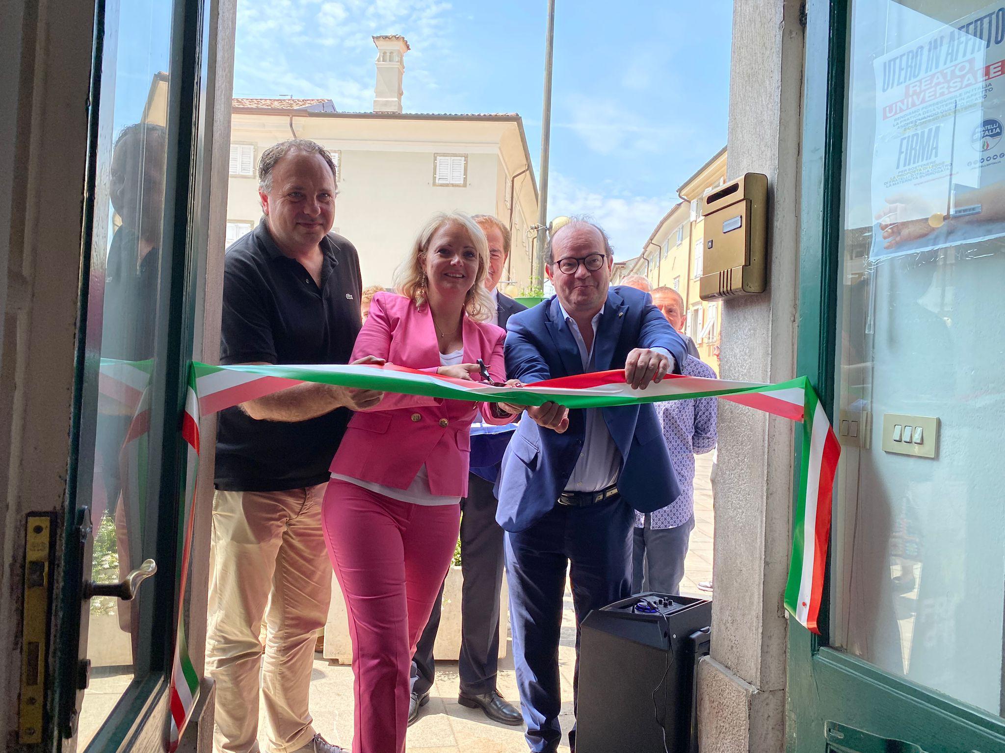 Immagine per Fratelli d'Italia apre casa a Cormons, «copriremo tutta la Destra Isonzo»