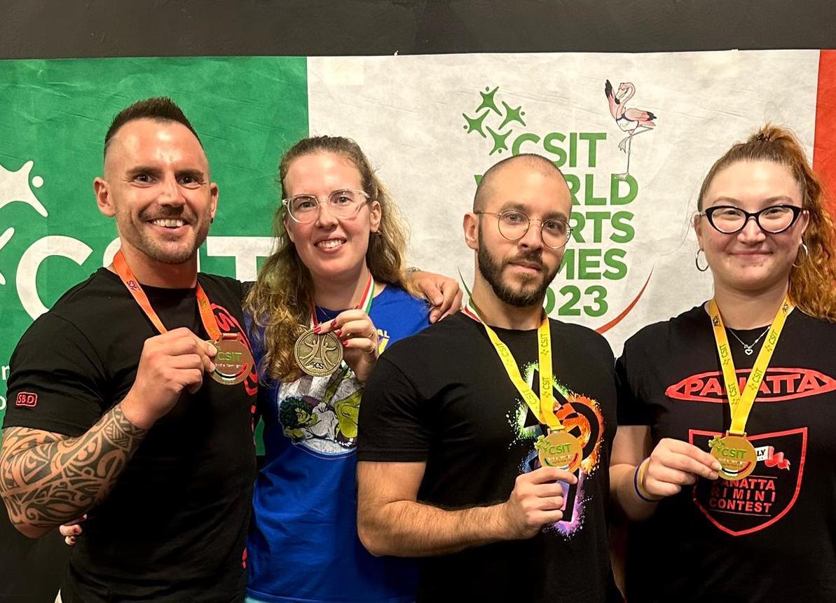 Immagine per World Powerlifting, pioggia di medaglie per il team di Cormons