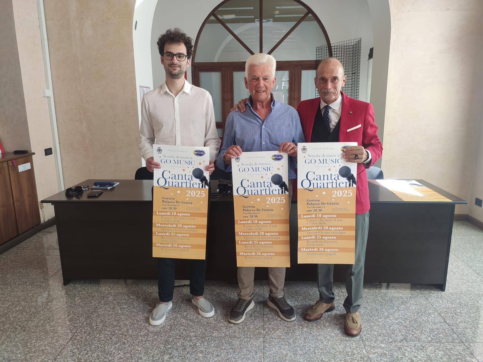 Il ‘Canta Quartieri’ anima la città nel solco di Go! 2025 tra poesia e musica