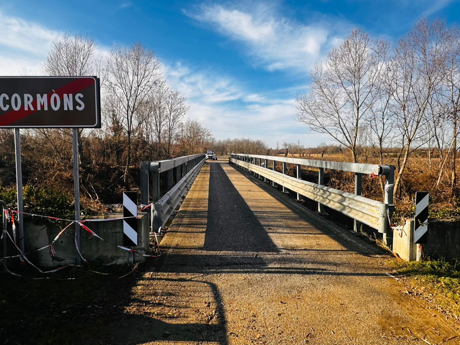 Immagine per Cormons, riaperto il ponte sul Judrio in via Molin Novo