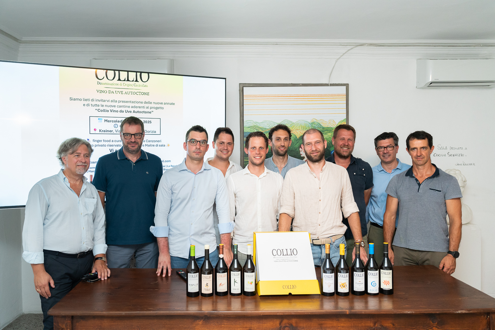 Immagine per Nasce a Gorizia il ‘Collio da uve autoctone’, undici cantine riscoprono l’identità del territorio