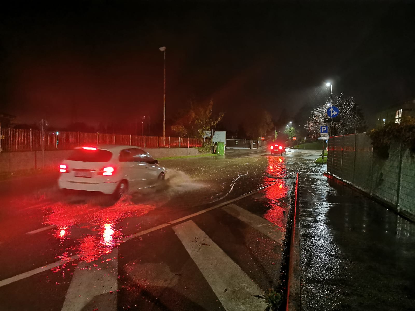 Piogge molto intense tra Palmanova e il Collio: allagamenti in numerosi comuni e fiumi in crescita