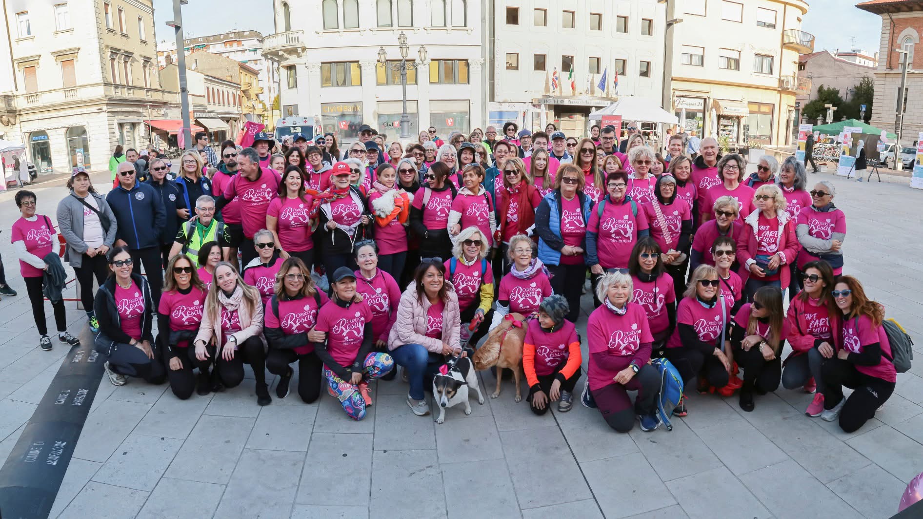 Copertina per Monfalcone si tinge di rosa, il Bike Run intreccia motori e solidarietà
