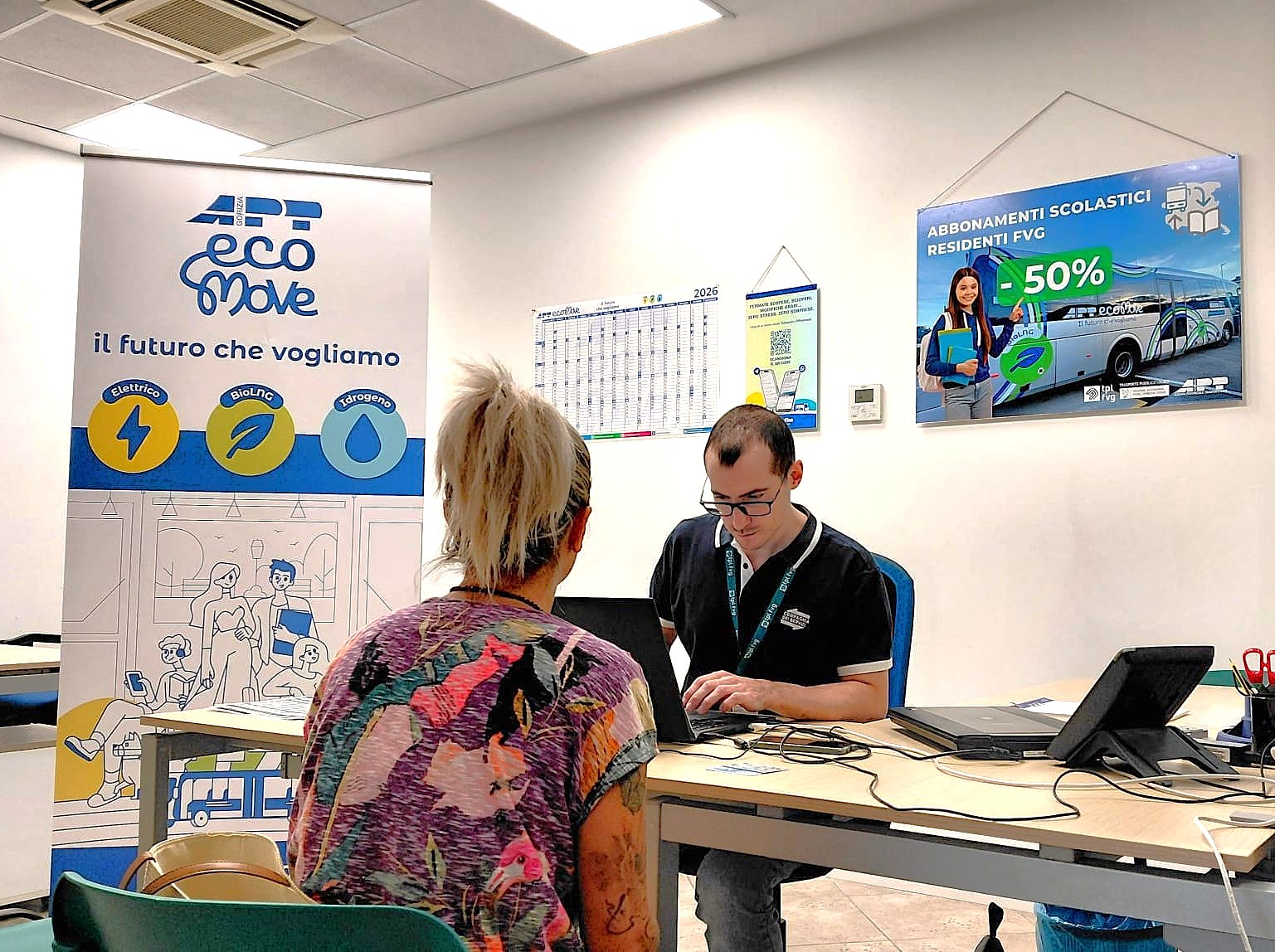 Immagine per Abbonamenti scolastici scontati, APT riapre gli sportelli di assistenza a Gorizia e Monfalcone