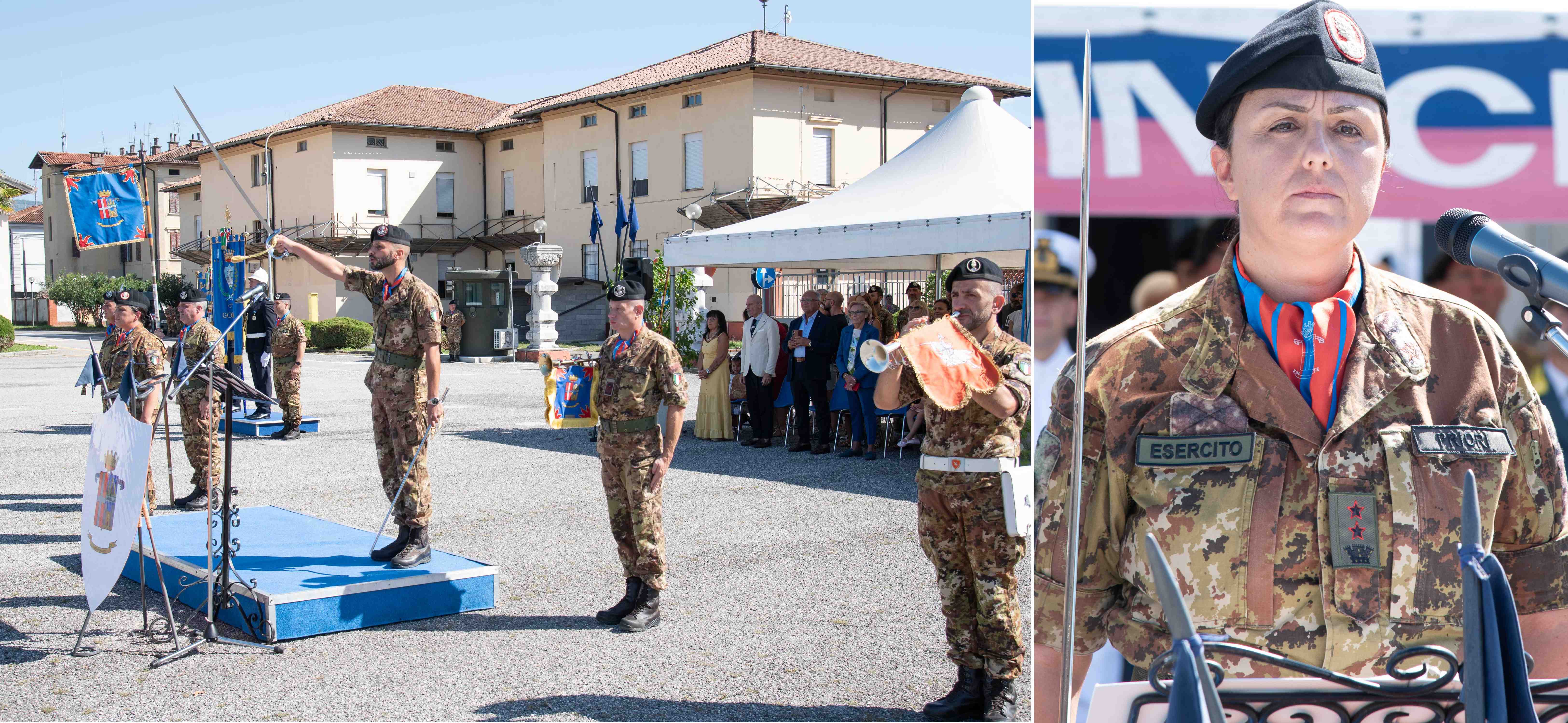 Cavalleggeri di Treviso, cambio al comando a Gorizia: Priori subentra ad Allocca