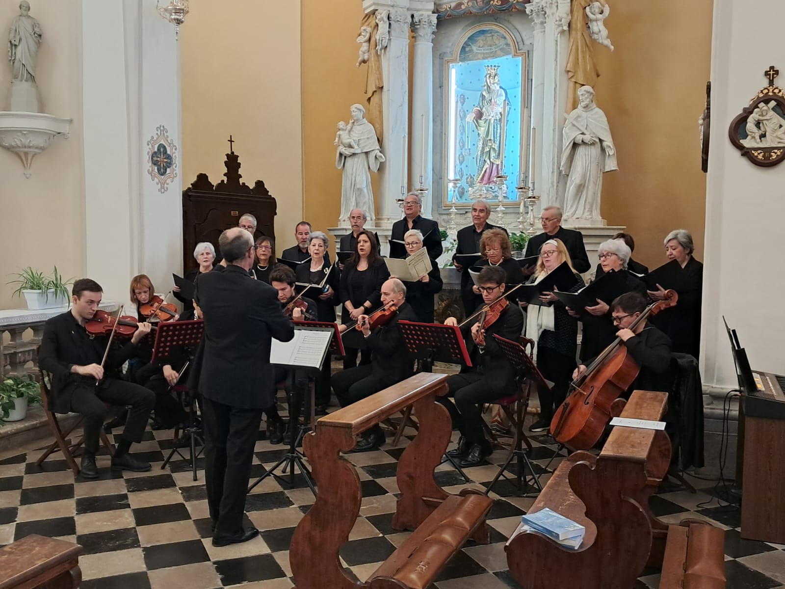 Immagine per Il Coro Capello di Begliano e Audite Nova di Staranzano uniscono San Francesco e il terremoto del Friuli in due serate corali
