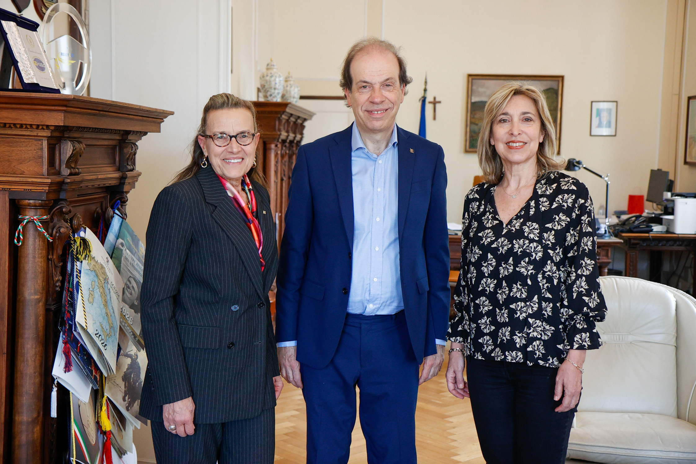 Immagine per Corsi di italiano gratuiti per migranti, il comitato Dante Alighieri di Gorizia incontra il Prefetto