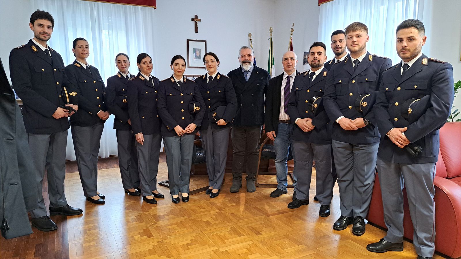Immagine per Nuovo personale per la Polizia di Stato tra Gorizia e Monfalcone, ecco i dieci vice ispettori assegnati a Questura e Commissariato