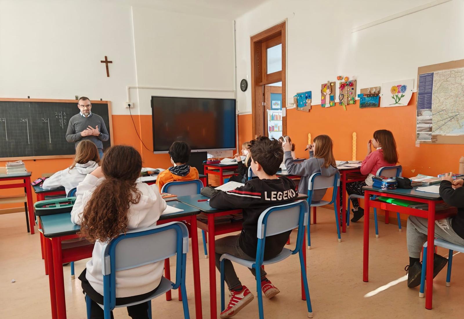 La cultura del dono entra in aula alla primaria 'Giovanni Torre' di Capriva