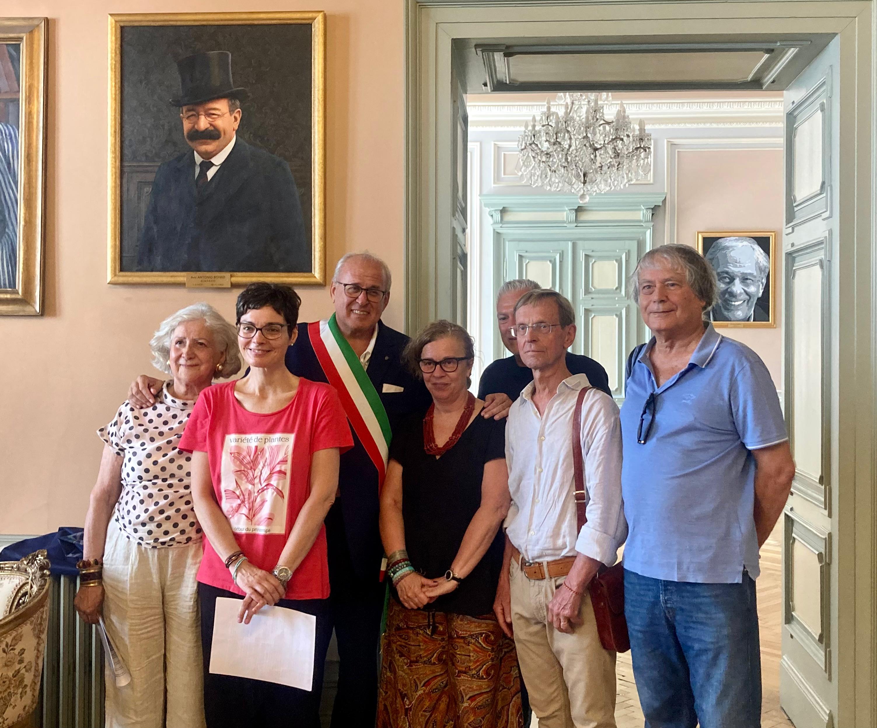 Immagine per Gorizia, il ritratto di Antonio Bonne entra nella Galleria dei Sindaci del Municipio