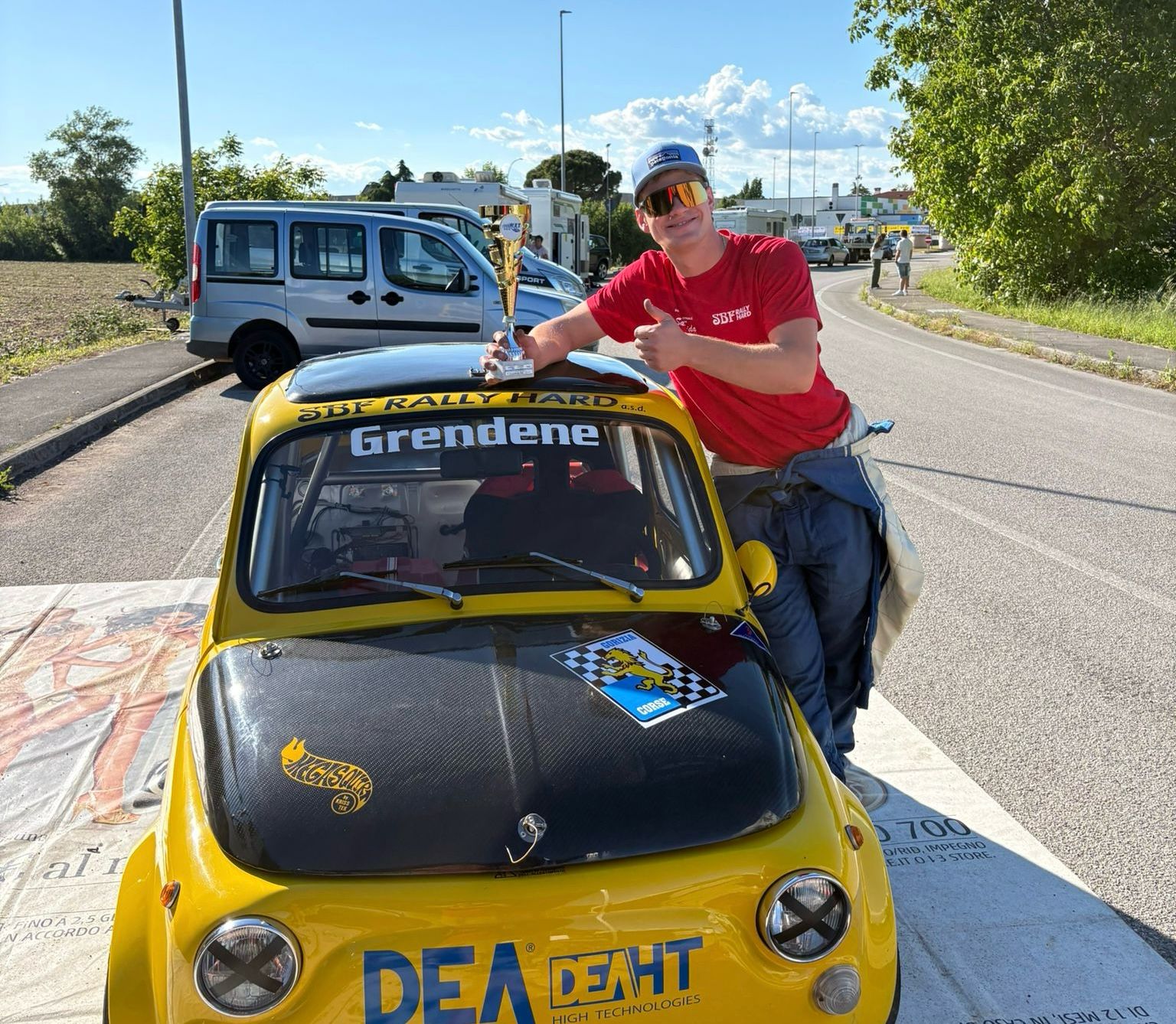 Immagine per Staranzano, prima vittoria per Giacomo Grendene al ‘Formula Driver’