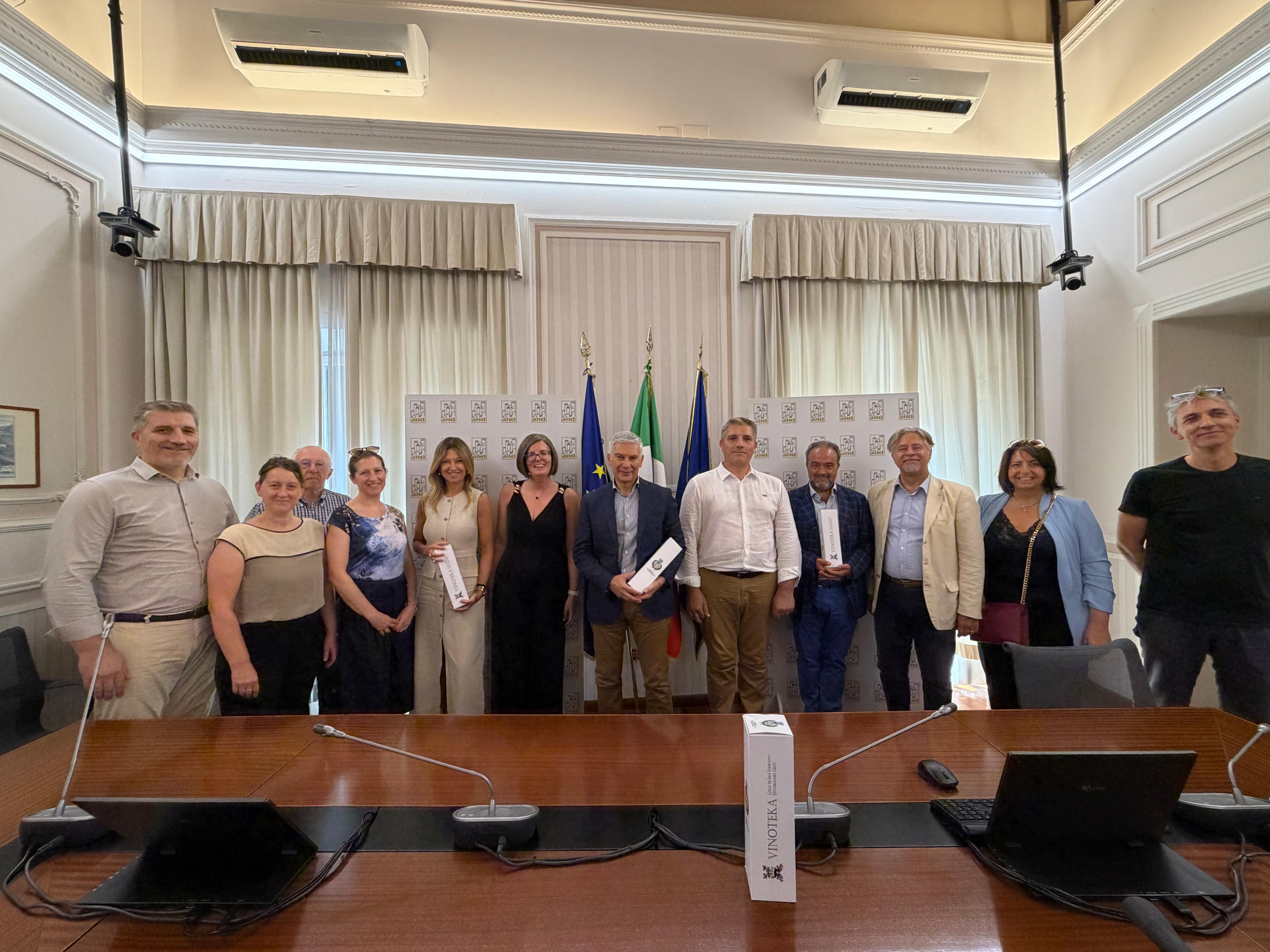 Immagine per San Floriano del Collio al Senato: il vino del Collio protagonista a Roma