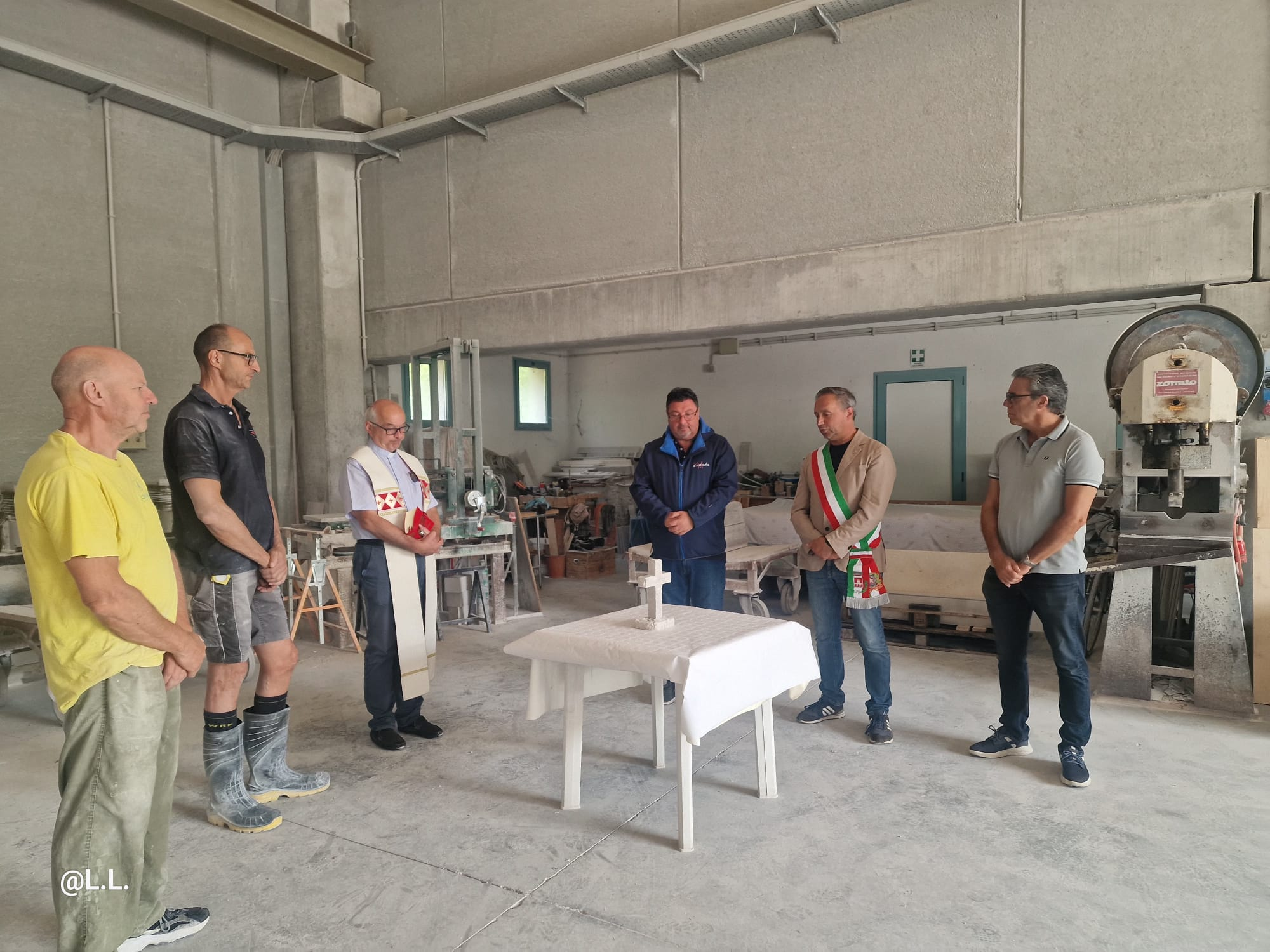 Immagine per Gli Amici di Duino Aurisina a Terracina per ‘Il Sogno del Grano’: in dono una croce in pietra delle cave