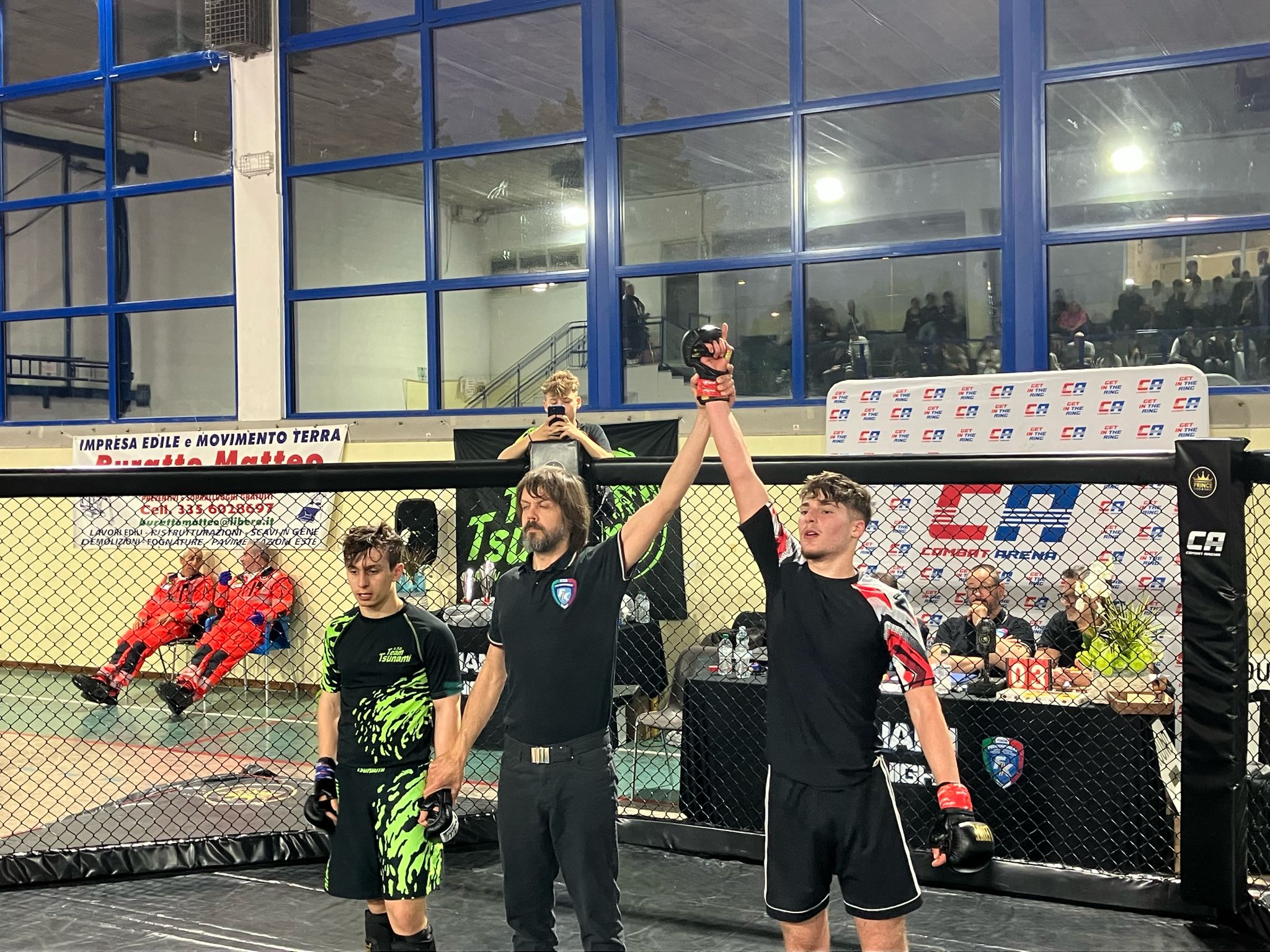 Fotonotizia - Gorizia, Demarchi e Leali dominano la MMA under 18 al ‘Tsunami’ di Padova