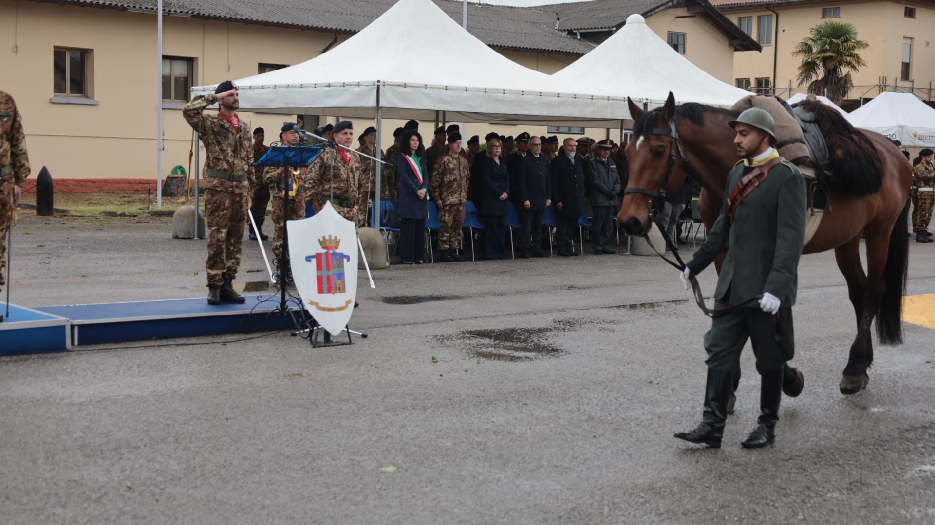 Immagine per Fotonotizia - Gorizia, i Cavalleggeri di Treviso celebrano i 110 anni dai fatti d'arme di Monfalcone e i 50 anni dal terremoto del Friuli