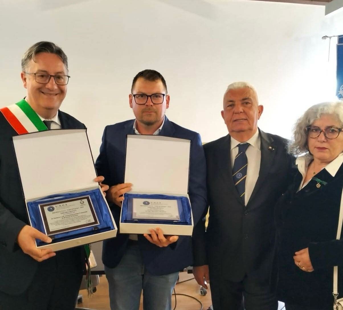 Immagine per Fotonotizia - Si impegnò a Versa durante l’alluvione, Massimo Brumat premiato da Unci
