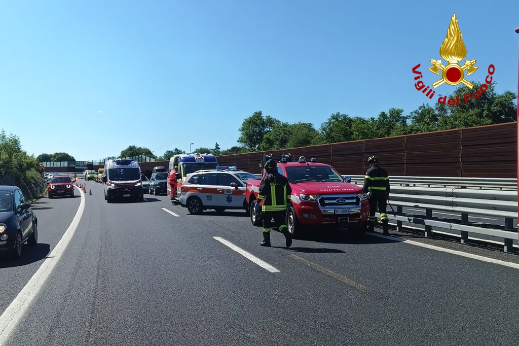 Immagine per Tamponamento a quattro tra Duino e il Lisert, tre feriti sull'A4 in direzione Torino