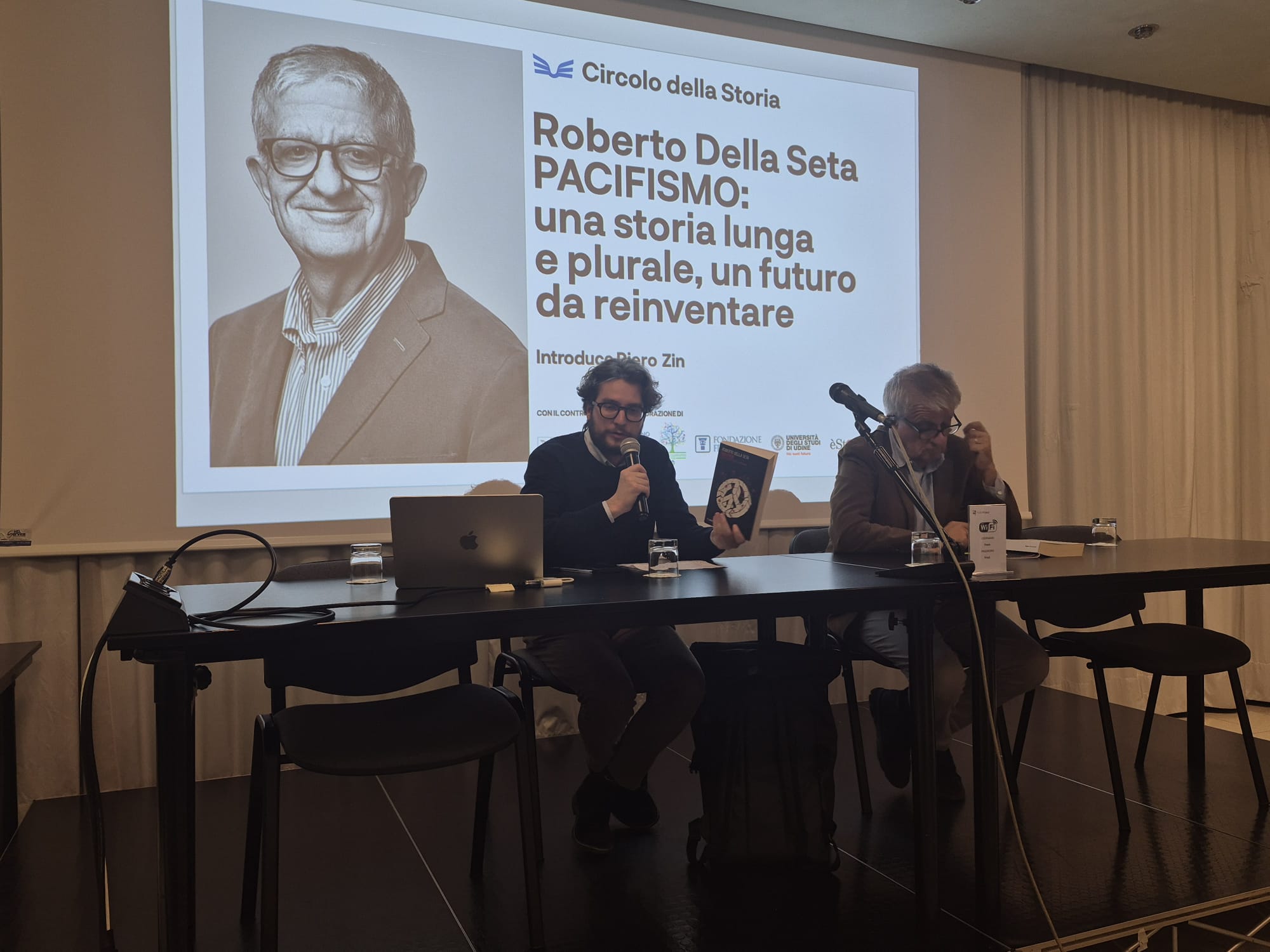 Immagine per Pacifismi e storia europea, al Circolo della Storia di Gradisca l’incontro con Roberto Della Seta