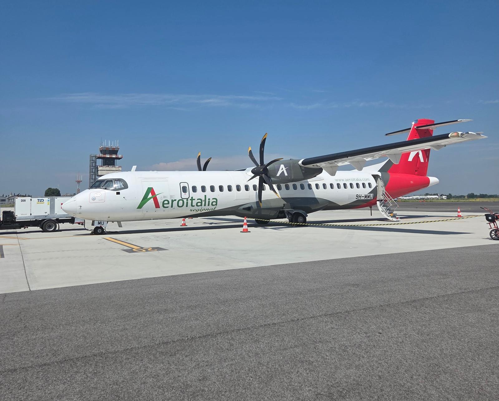Immagine per Trieste Airport, più voli di Aeroitalia per Salerno. A dicembre si vola per Olbia e Alghero