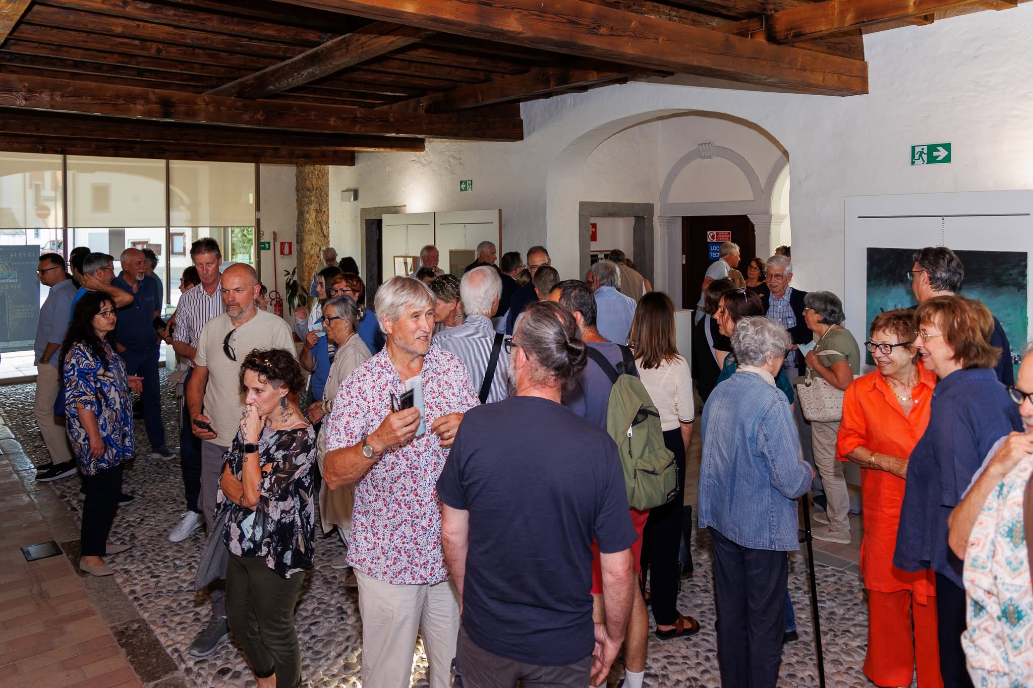 Immagine per A Romans d'Isonzo il finissage della mostra su Mocchiutti e de Gironcoli
