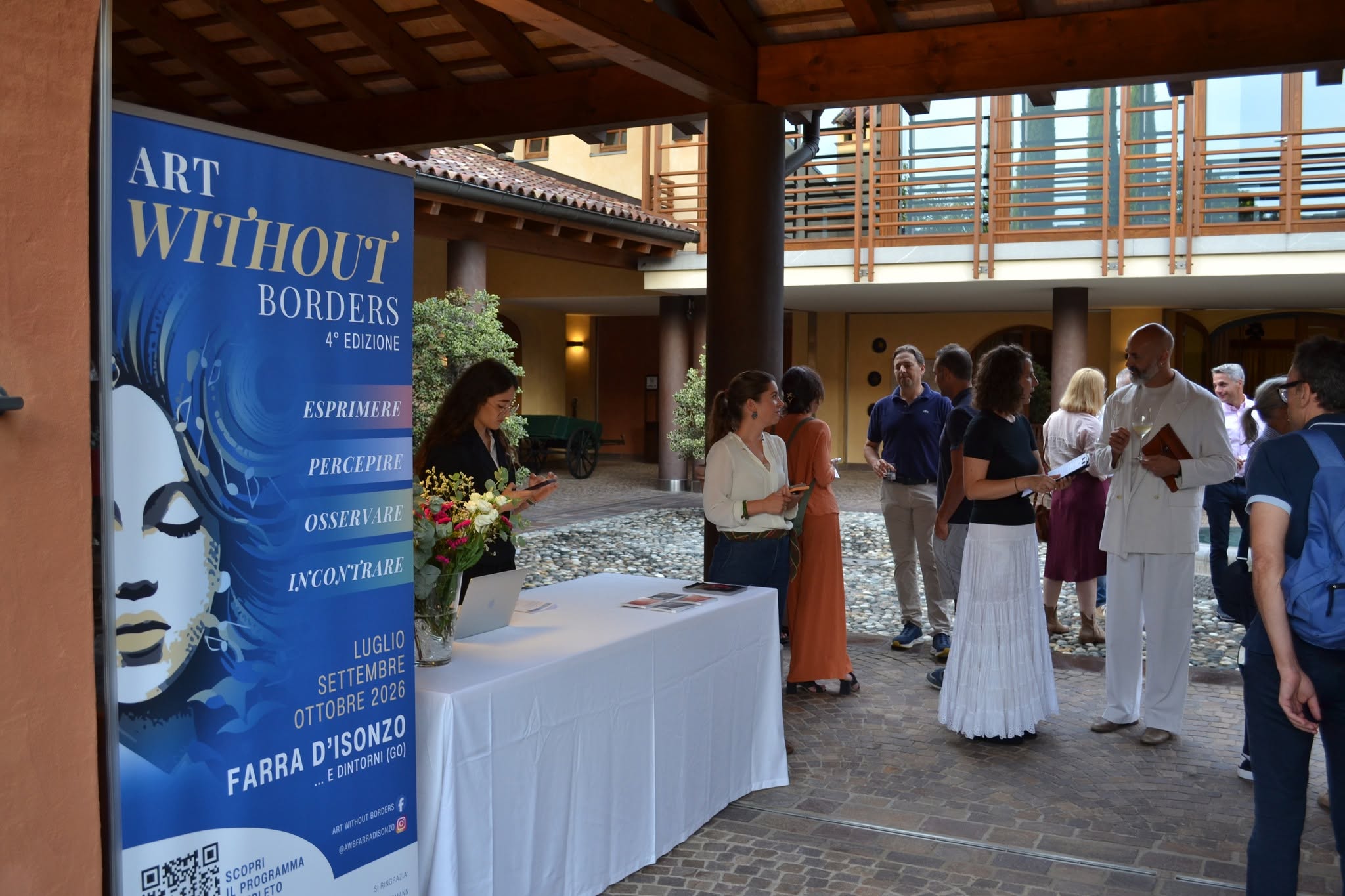 Immagine per ‘Art Without Borders’ riparte a settembre tra Farra d'Isonzo e Cormons con laboratori sensoriali e mostre