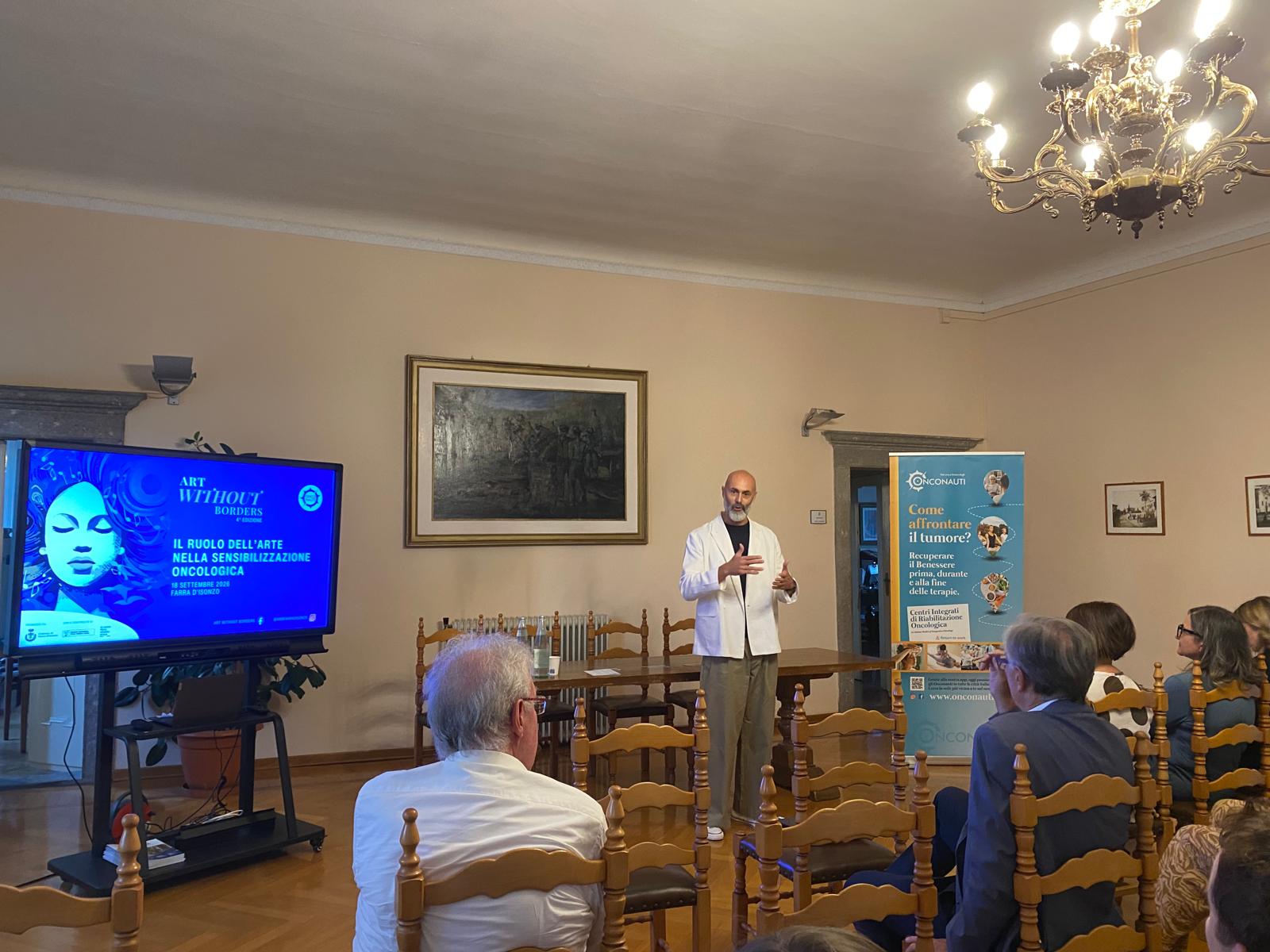 Immagine per Farra, 'Art Without Borders' promuove il ruolo dell'arte nella sensibilizzazione oncologica 