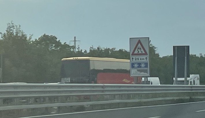 Copertina per Incidente in autostrada A4, lunga coda a uscita Sgonico verso Trieste