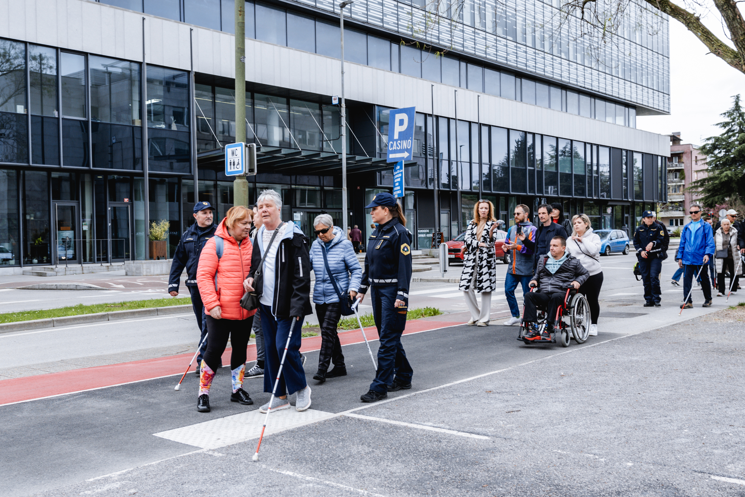 Immagine per Città a misura di ciechi e carrozzine, Nova Gorica rimuove gli ostacoli per disabili 