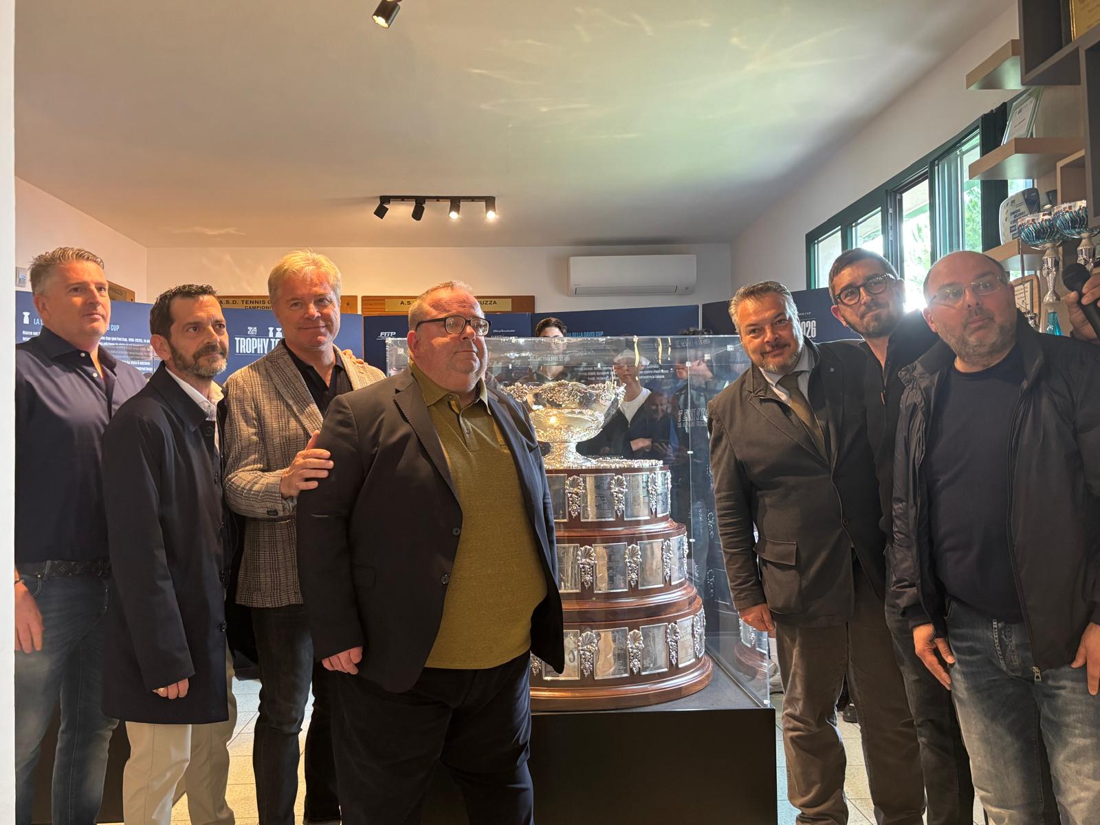 Immagine per 'Coppa Davis' e 'Billie Jean King Cup' a Gorizia: il Circolo Tennis 'Campagnuzza' accoglie i prestigiosi trofei